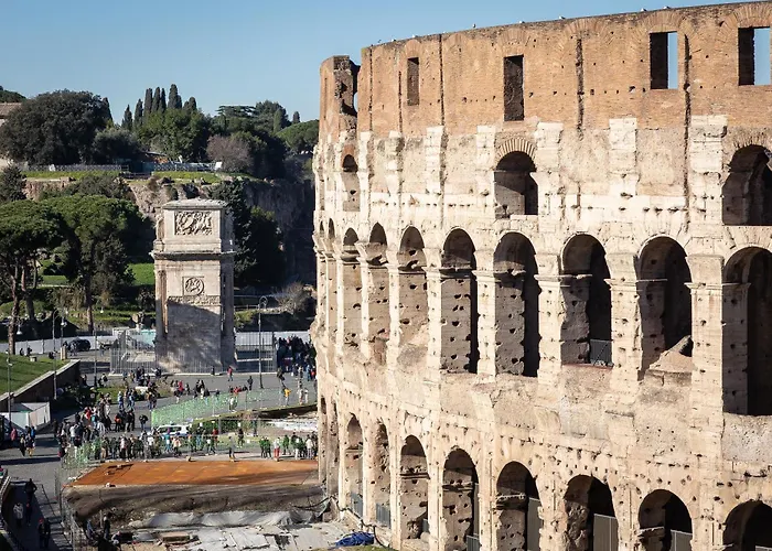 Colosseo View Atmosphere By In דירה רומא