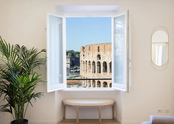 דירה Colosseo View Atmosphere By In